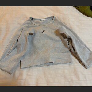 GYMSHARK Flex Sports Long Sleeve Crop Top